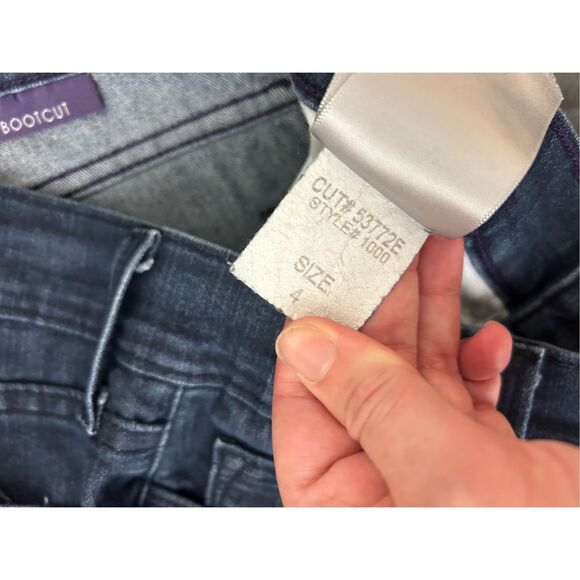 NYDJ Not Your Daughter's Jeans Medium-Wash Denim Jeans Bootcut Boyfriend, Size 4 - Picture 7 of 8